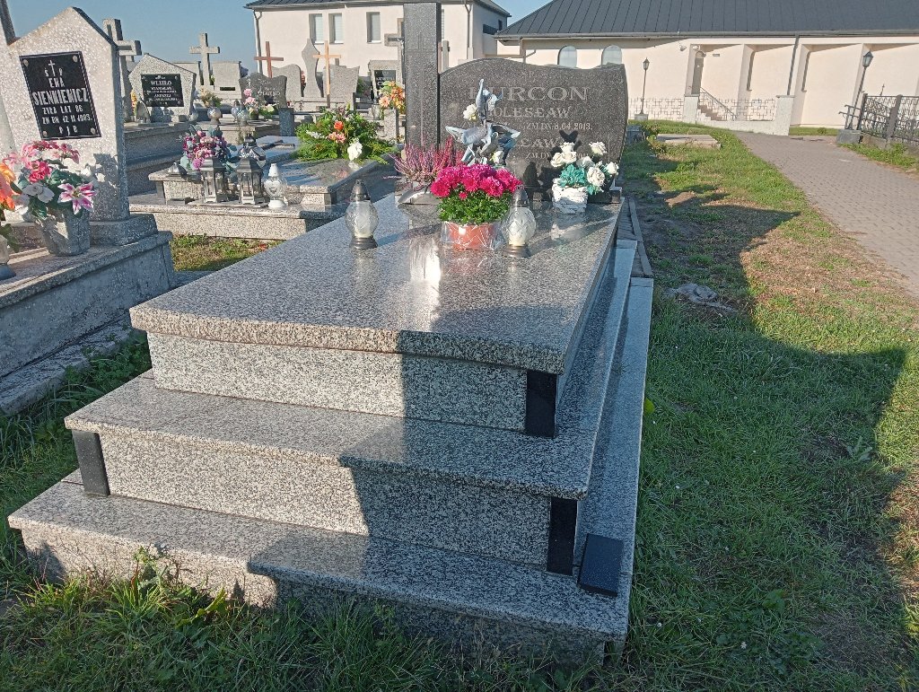 Grób Wacława Burcon